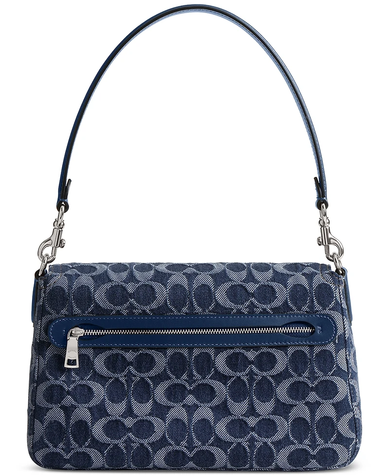 Coach Soft Tabby Small Shoulder Bag in Signature Denim