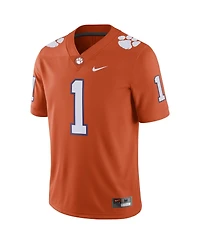 Nike Men's Clemson Tigers #1 Away Game Jersey