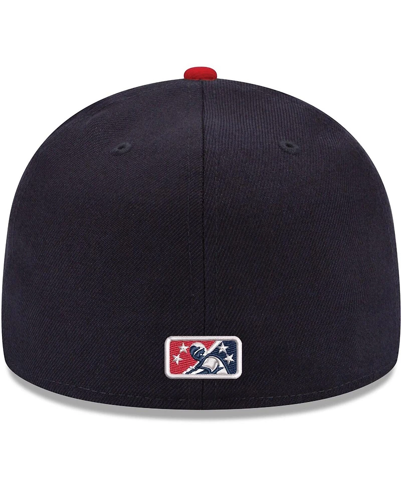 Men's New Era Navy Augusta GreenJackets Authentic Collection 59FIFTY Fitted Hat
