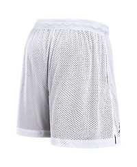 Jordan Men's White/Crimson Oklahoma Sooners Primetime Reversible Shorts