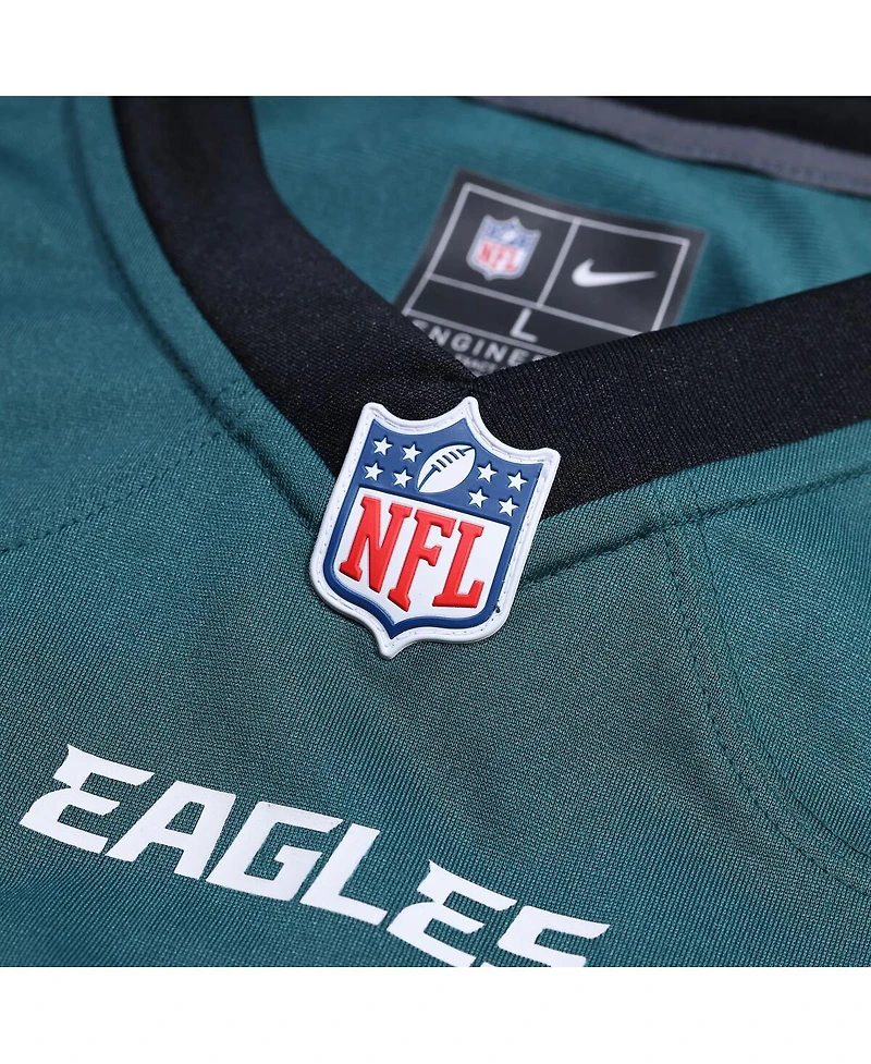 Nike Men's Jalen Carter Midnight Green Philadelphia Eagles Team Game Jersey