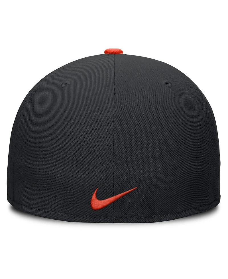 Nike Men's Black Baltimore Orioles True Performance Fitted Hat