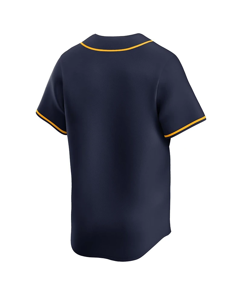 Nike Men's Navy West Virginia Mountaineers College Limited Baseball Jersey
