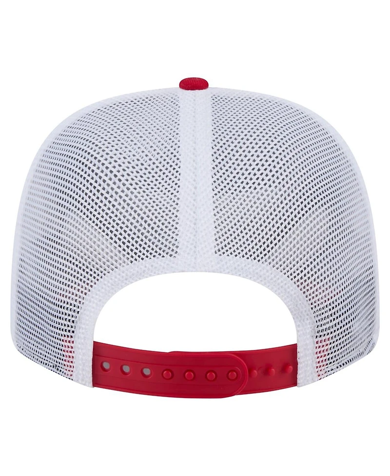 New Era Men's Scarlet Ohio State Buckeyes 9SEVENTY Stretch-Snap Adjustable Hat
