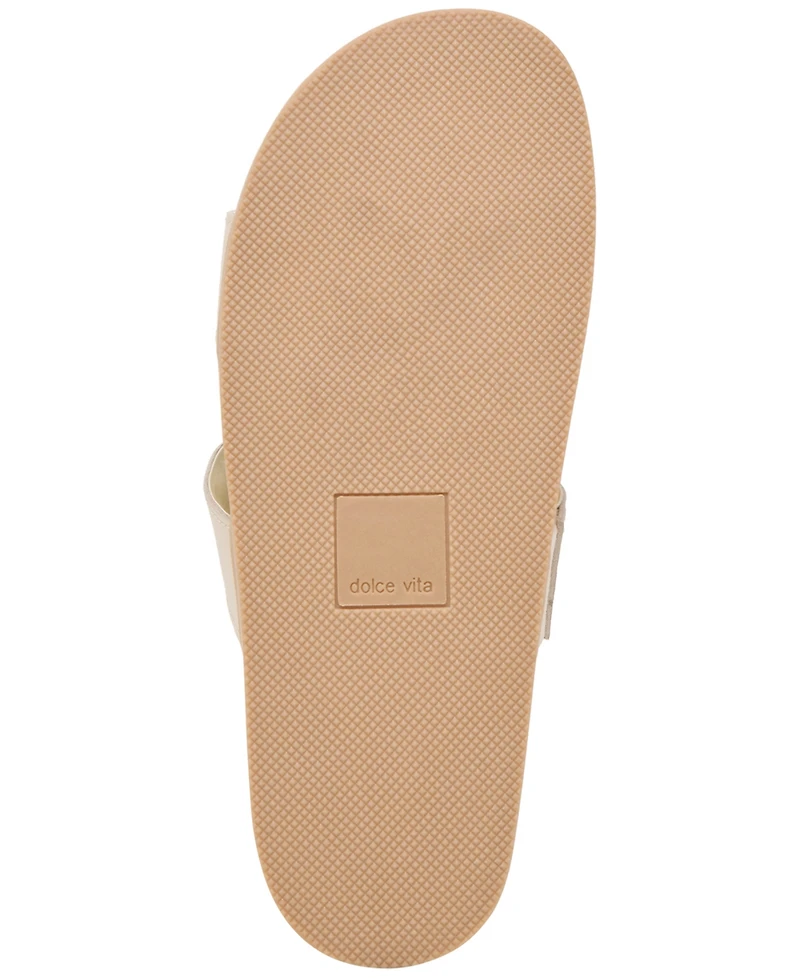 Dolce Vita Women's Satine Jewelry Double Band Bracelet Footbed Sandals