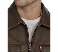 Levi's Men's Classic-Fit Faux-Leather Jacket