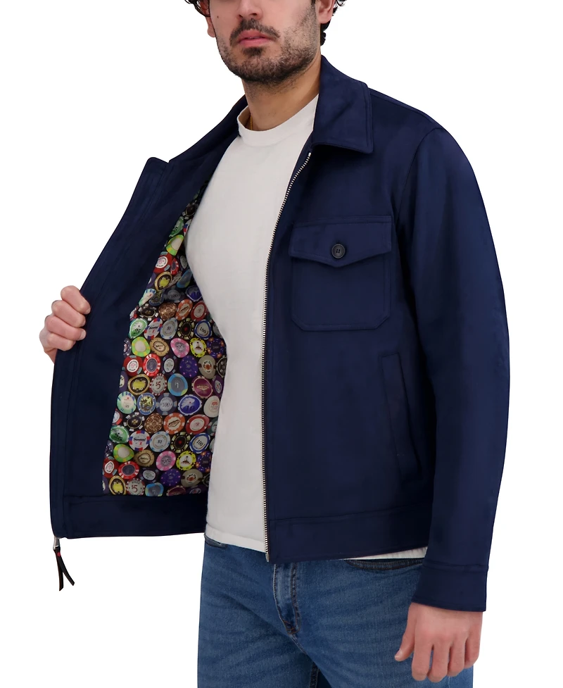 Robert Graham Men's Faux Suede Field Jacket