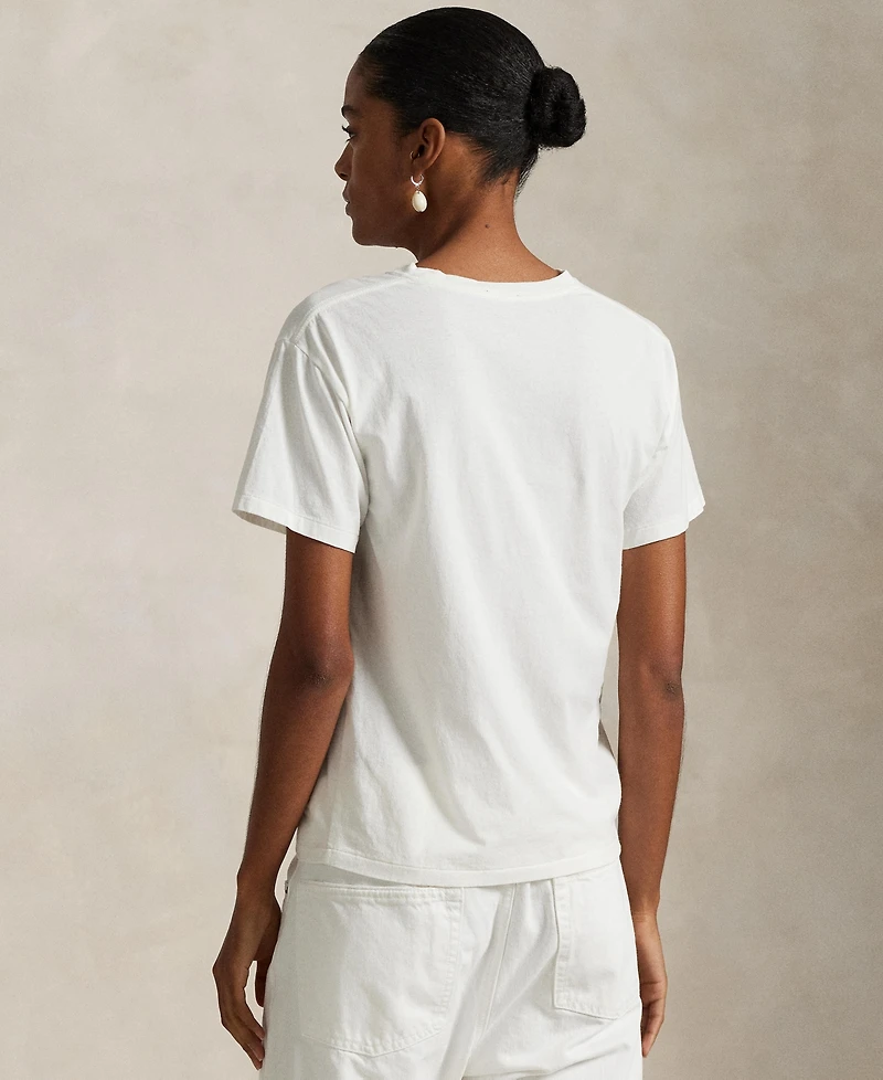 Polo Ralph Lauren Women's Polo Bear Cotton Jersey Tee