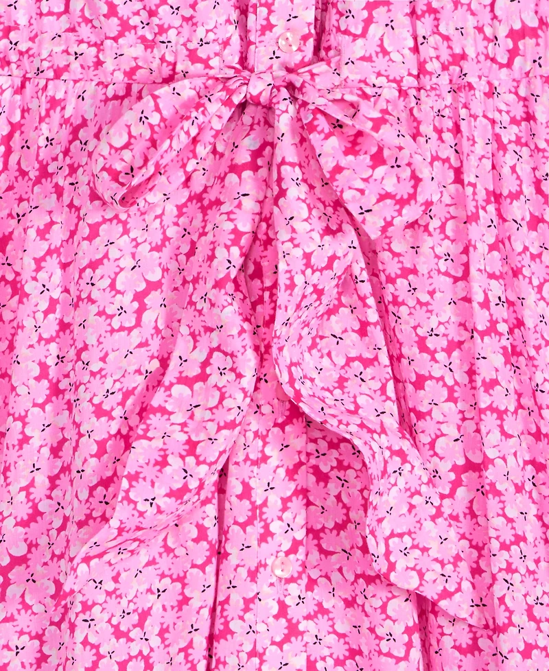 On 34th Women's V-neck Flutter-Sleeve Mini Dress, Exclusively at Macy's