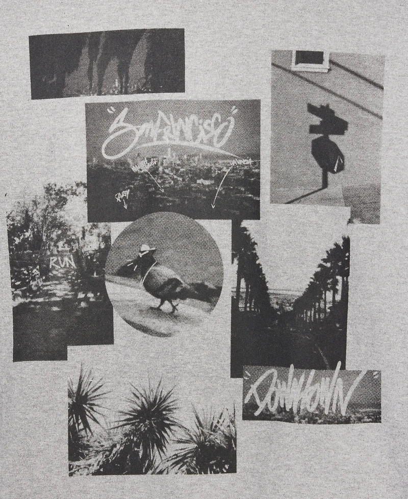 Mode of One Men's Relaxed-Fit Photo Collage Graphic T-Shirt, Exclusively at Macy's