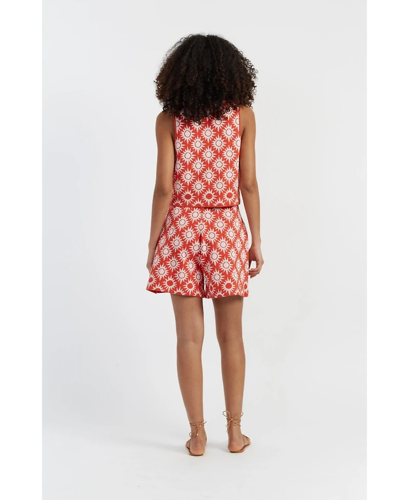 Chinti & Parker Women's Laura Whitmore Sunflower Waistcoat