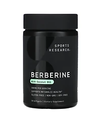 Sports Research Berberine With Coconut Oil 500 mg