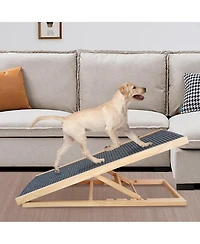 Pet Ramp for Small Dogs with Non-Slip Rubber Surface
