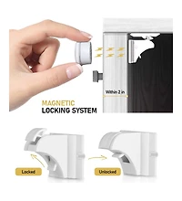 Baby Proof Me | Magnetic Safety Lock Kit (36 Locks + 9 Keys)