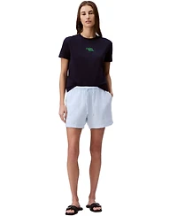 Calvin Klein Jeans Women's Double Gauze Pull-On Shorts