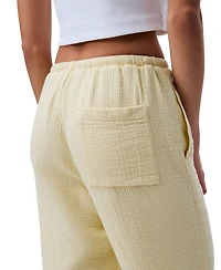 Calvin Klein Jeans Women's Double Gauze Pull-On Pants