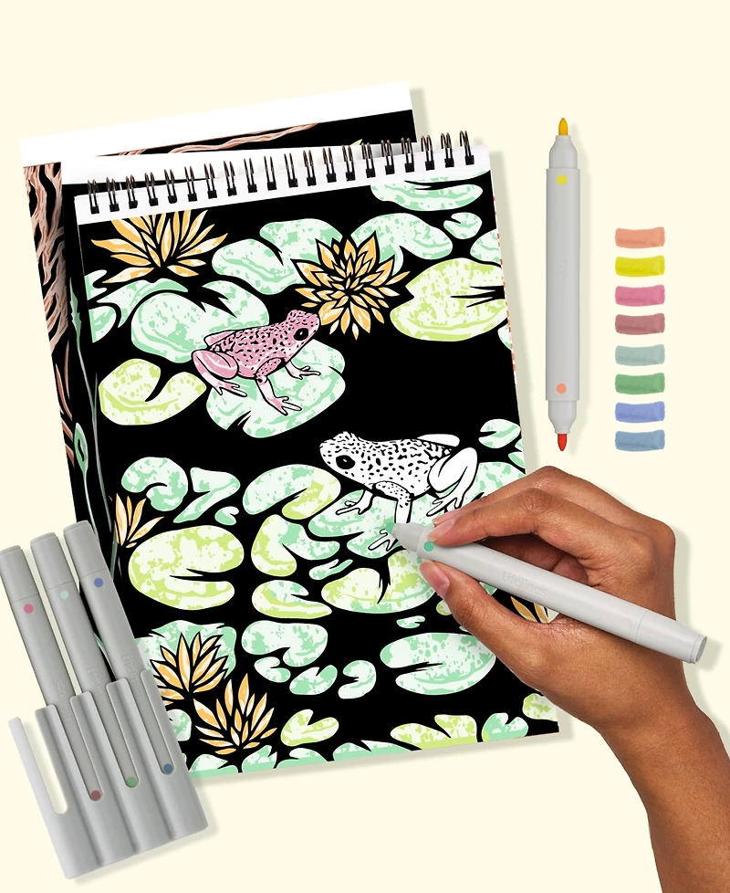 Lifelines FlowArt Hidden Pattern Animals Art Kit