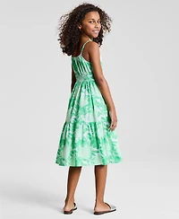 Epic Threads Little & Big Girls Floral-Print Tiered Midi Dress, Exclusively at Macy's