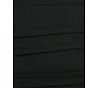 Crystal Doll Juniors' Ruched Scoop-Back Jersey Dress