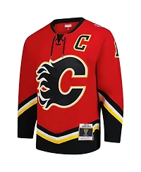 Mitchell & Ness Men's Jarome Iginla Red Calgary Flames 2003-04 Power Play Jersey