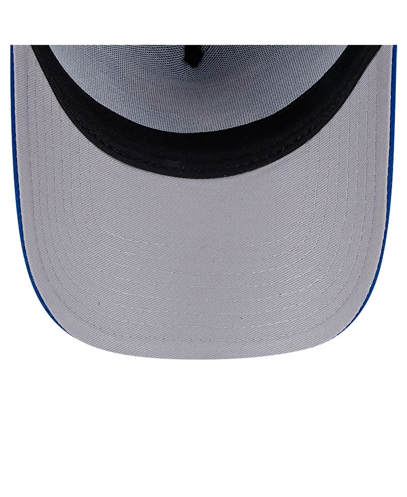 New Era Men's Blue St. Louis Blues Core A-Frame 9FORTY Adjustable Hat