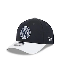 New Era Men's Navy/White New York Yankees 2025 Batting Practice 9FORTY M-Crown Adjustable Hat
