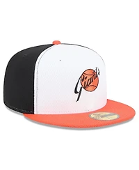 New Era Men's Black/Orange San Francisco Giants 2025 Mlb Clubhouse 59FIFTY Fitted Hat