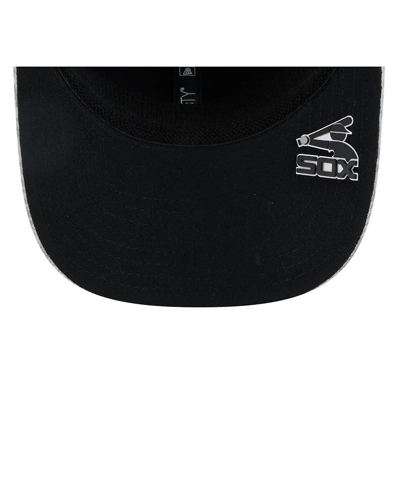 New Era Men's Gray Chicago White Sox 2025 Mlb Clubhouse 9SEVENTY Stretch-Snap Hat