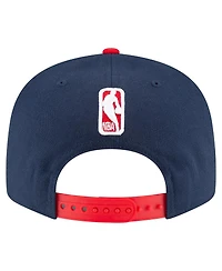 New Era Men's Navy/Red La Clippers 2-Tone 9FIFTY Snapback Hat