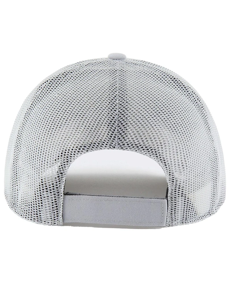 '47 Brand Men's Gray Kansas City Chiefs Trucker Adjustable Hat