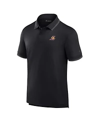 Fanatics Men's Black Los Angeles Lakers Front Office Polo Shirt