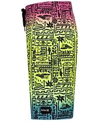 Hurley Big Boys Squiggle-Print Board Shorts