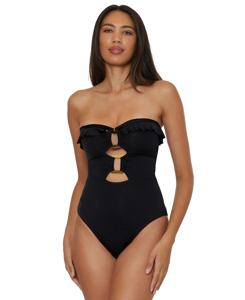 Soluna Women's Buckle-Up Convertible One-Piece Swimsuit