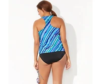Swimsuits for All Women's Chlorine Resistant Racerback Tankini Top