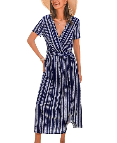Cupshe Women's Wanderer Boho Maxi Beach Dress
