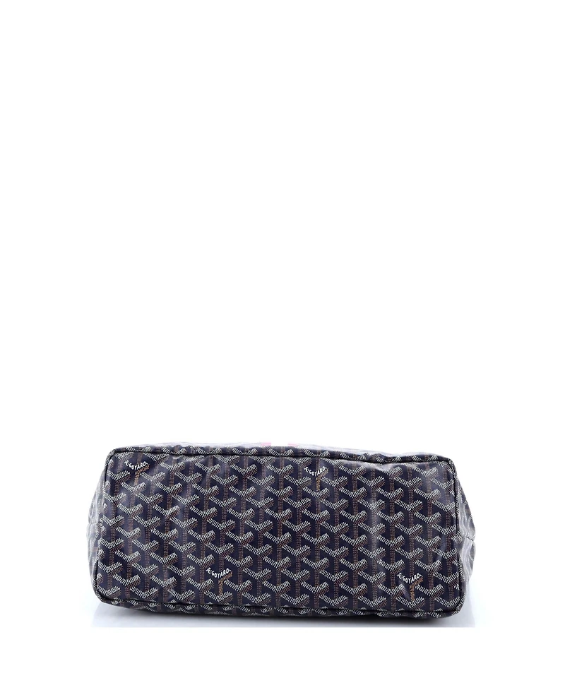 Pre-Owned Goyard Pm Saint Louis Tote Printed Coated Canvas