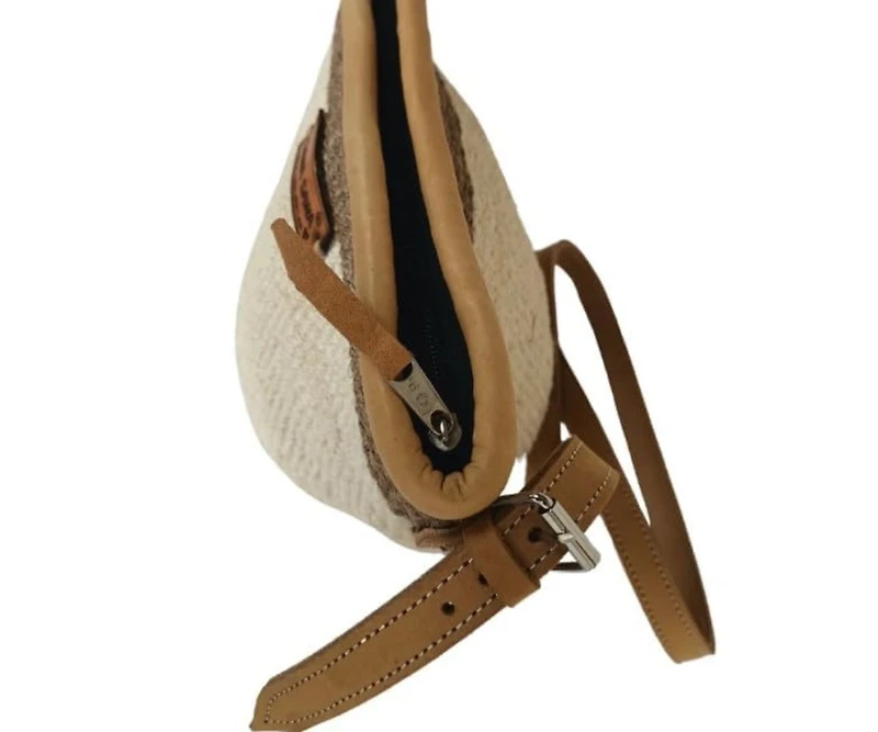 Life Top Handcrafted Sisal Straw Crossbody Bag