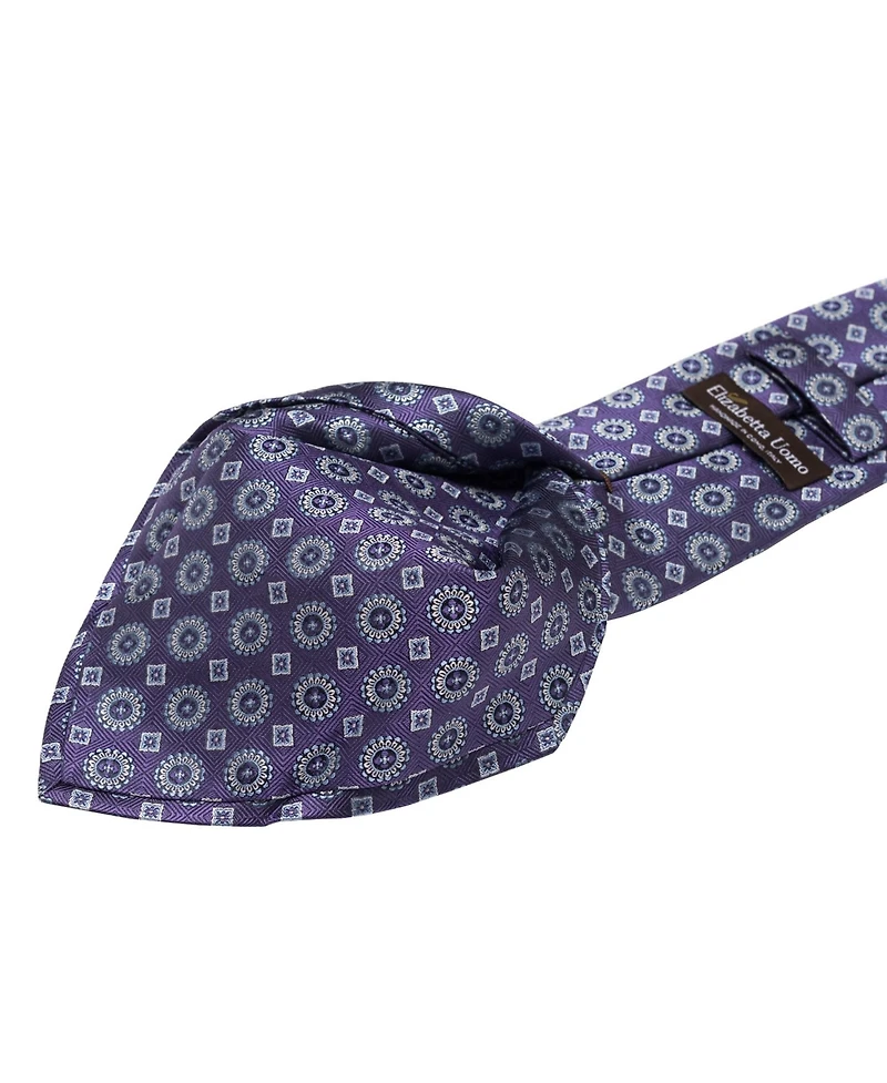 Elizabetta Big & Tall Ercole - Silk Jacquard Tie for Men