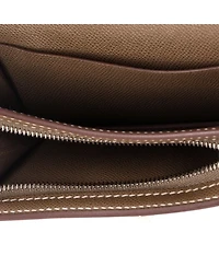 Pre-Owned Hermes Kelly Pocket Slim Wristlet Wallet Madame