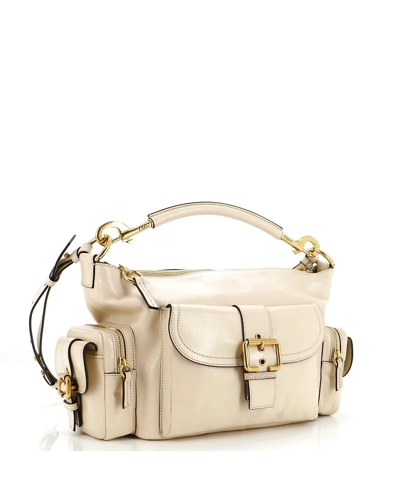 Pre-Owned Chloe Medium Camera Shoulder Bag Leather
