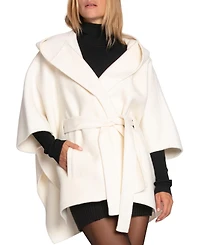 Belle & Bloom Women's Jacksons Landing Wool Blend Cape Coat