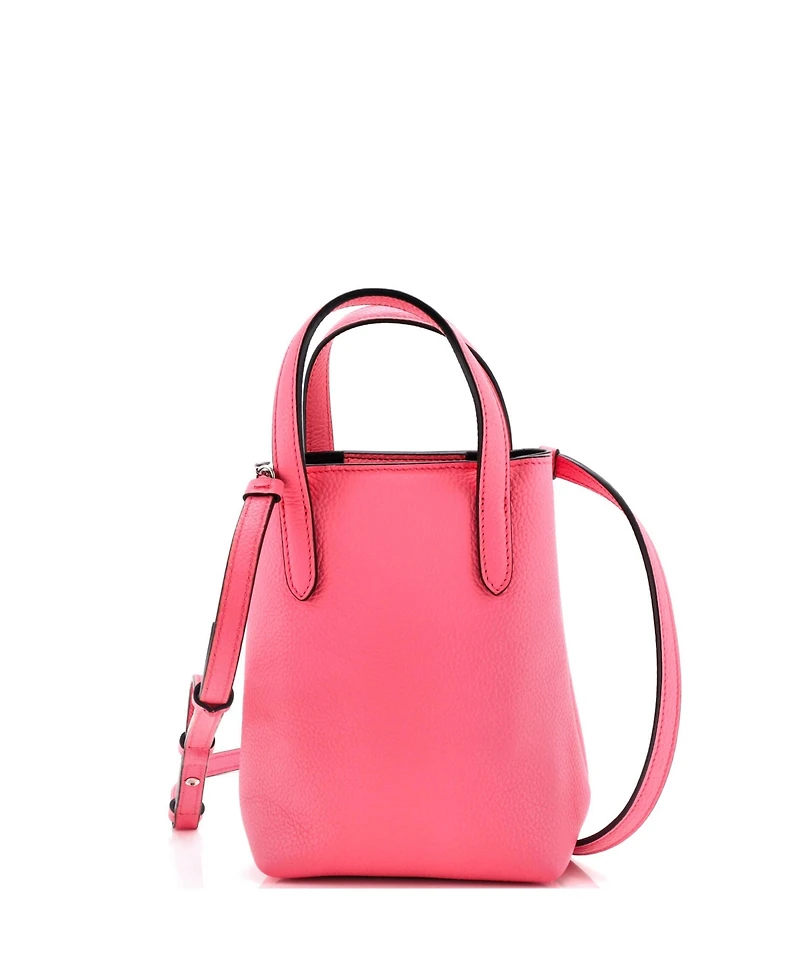 Pre-Owned Salvatore Ferragamo Mini Gancini Tote Leather