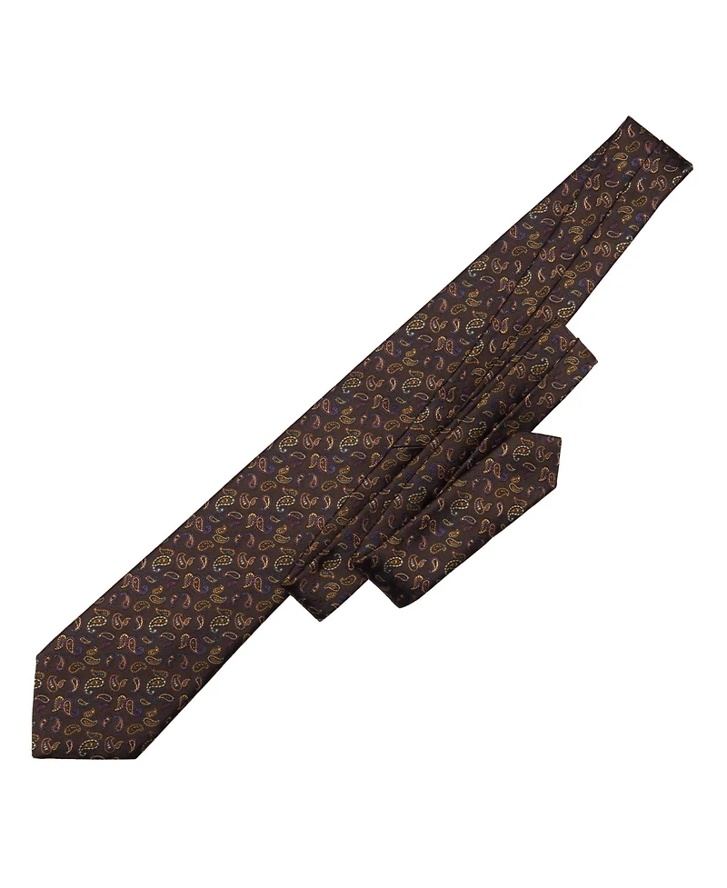 Elizabetta Big & Tall Sambuco - Silk Jacquard Tie for Men