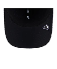 New Era Men's Gray Colorado Rockies 2025 Mlb Clubhouse 39THIRTY Flex Hat