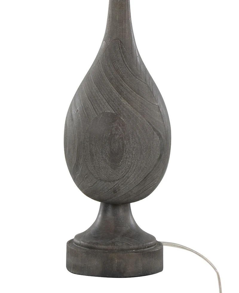 LumiSource Cipolla Poly 29" Polyresin Table Lamp, Set of 2