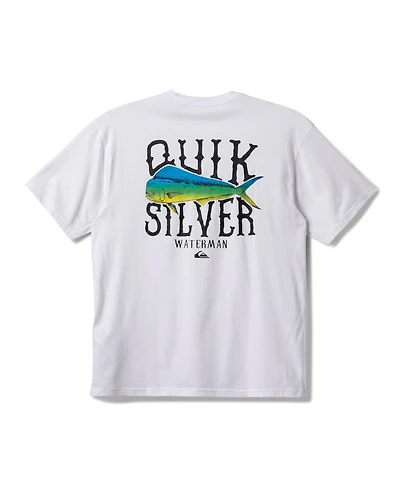 Quiksilver Waterman Men's Quik Hook Screen T-Shirt