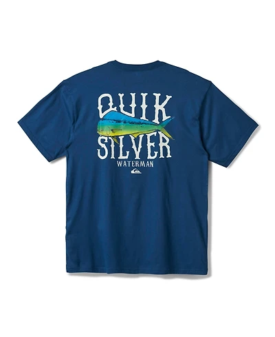 Quiksilver Waterman Men's Quik Hook Screen T-Shirt