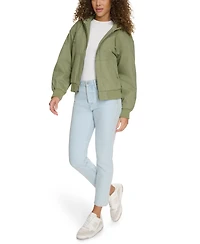 Levi's Women's Relaxed Workwear Hooded Bomber Jacket