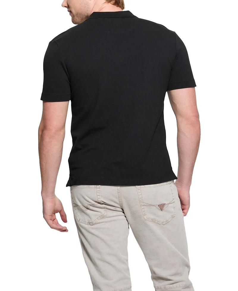 Guess Men's Lyle Slim-Fit Short Sleeve Polo Shirt
