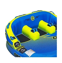 O'Brien Watersports Durable Barca 3 Person Comfy Kickback Lite Towable Boat Tube
